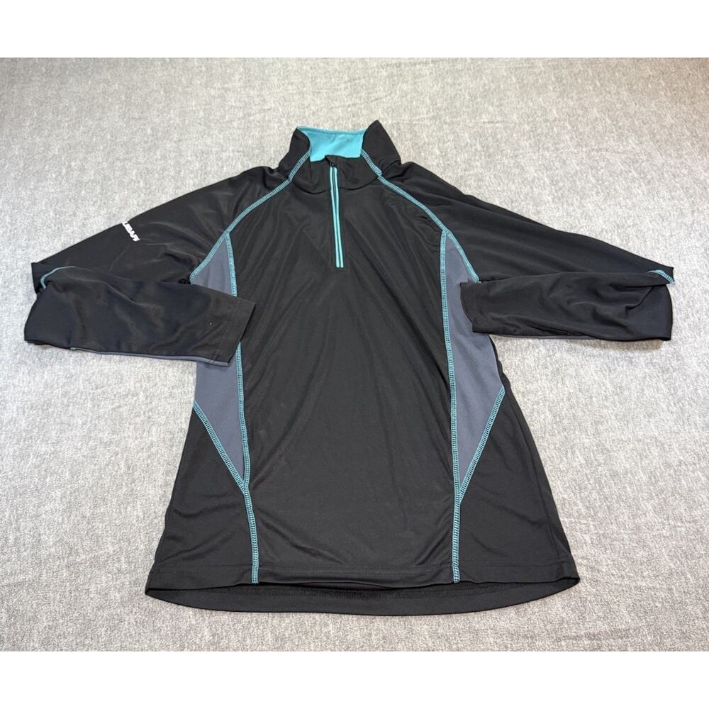 Subaru Women’s Black Label Pullover Shirt-Small/Black 1/4 Zip/Activewear